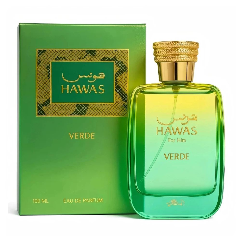 Perfume Fragrance For Men - Rasasi Hawas Verde For Him Eau