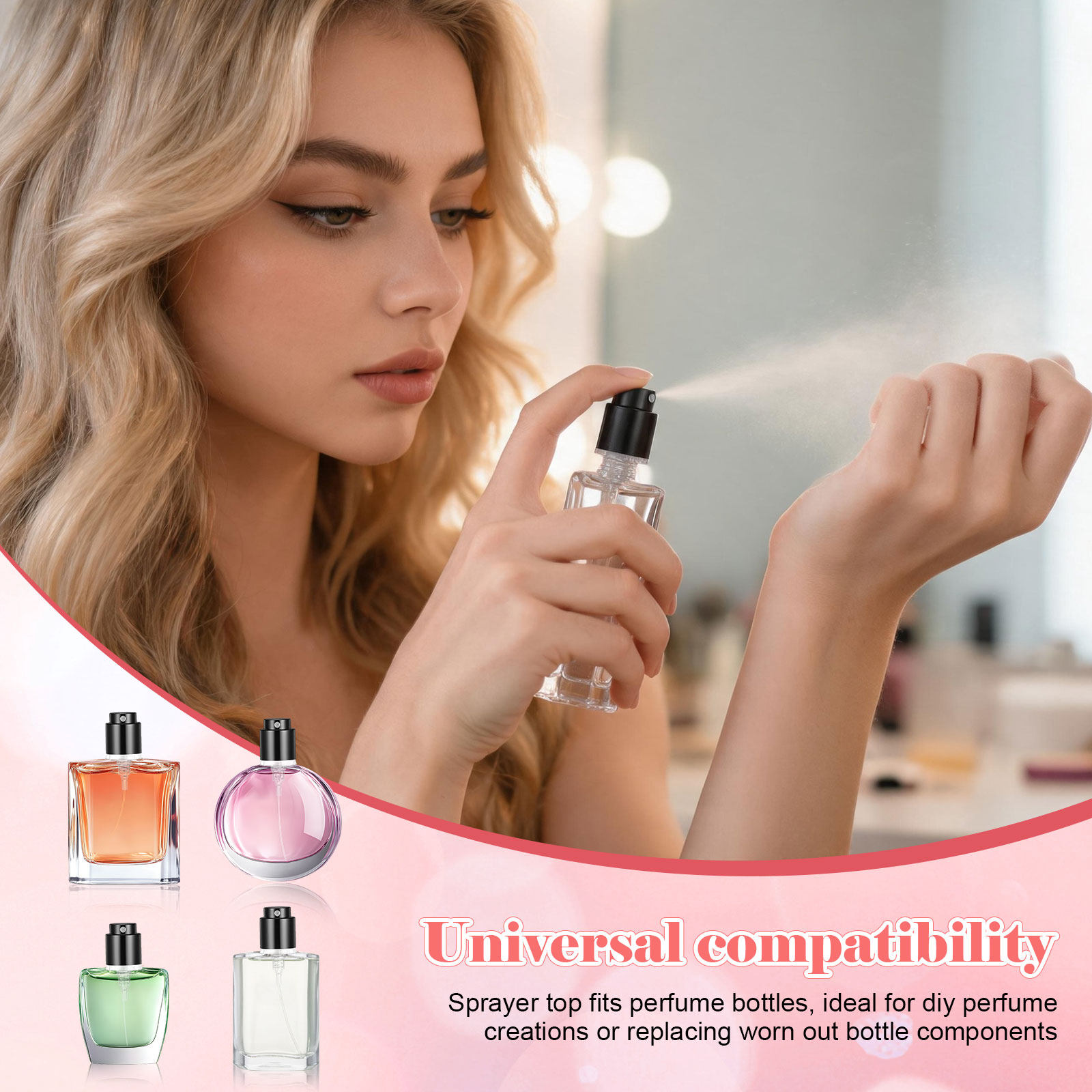 10Pcs Perfume Bottle Sprayer P - đánh giá và giá Perfume Top Fragrance
