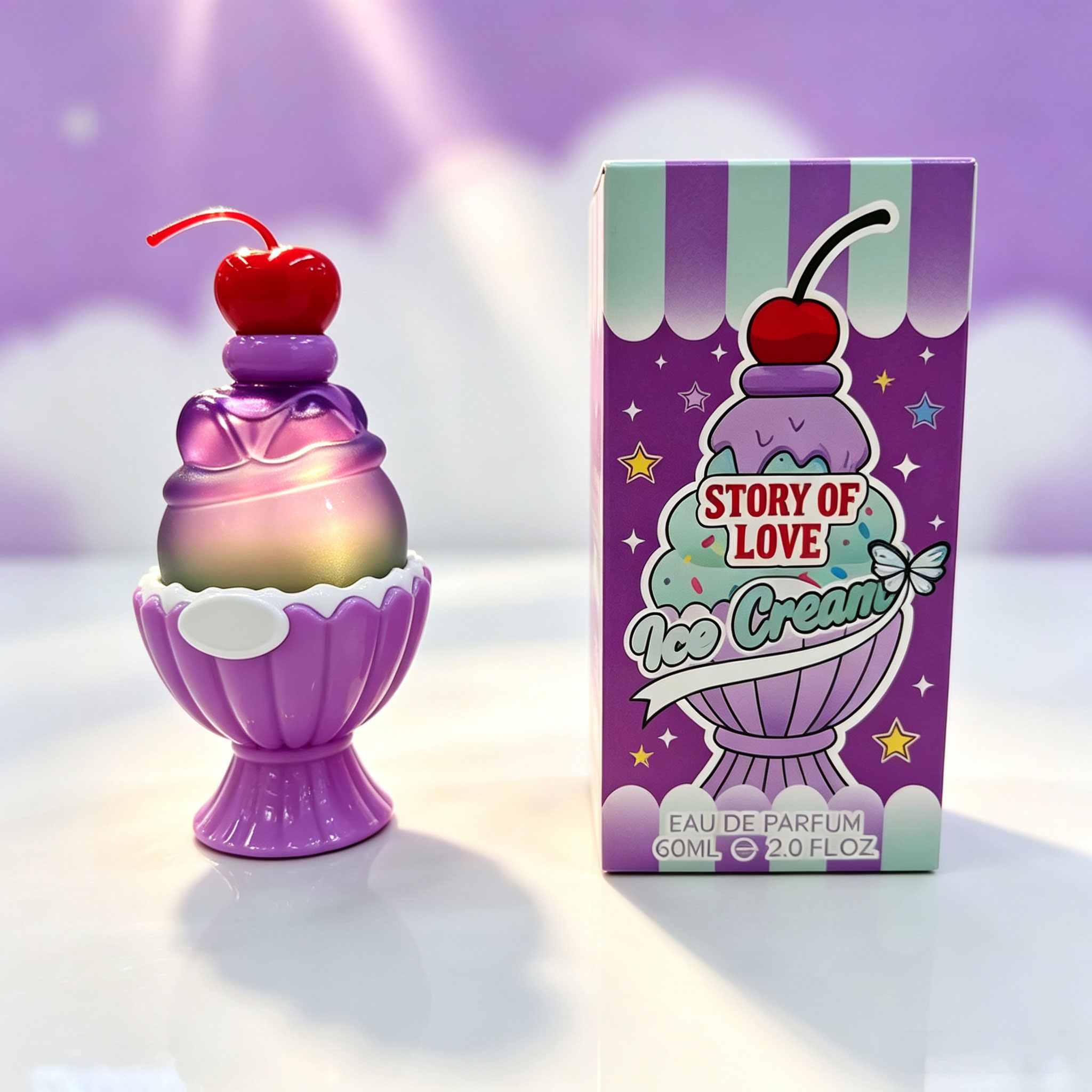 Cute Ice Cream Shaped Eau De P - đánh giá và giá Eau De Parfum Women
