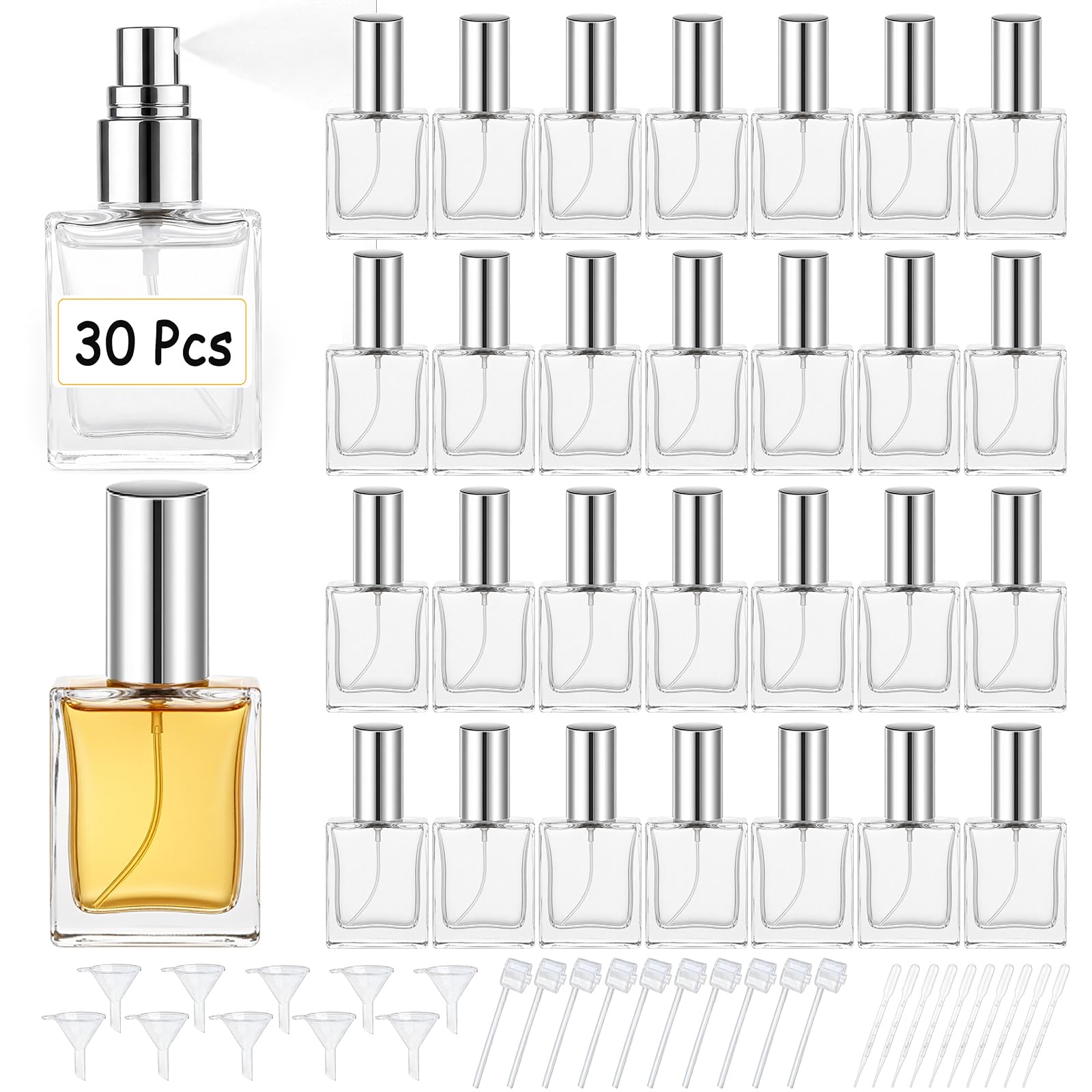 High quality 30 15ml clear gla - đánh giá và giá Perfume Fragrance Ingredients