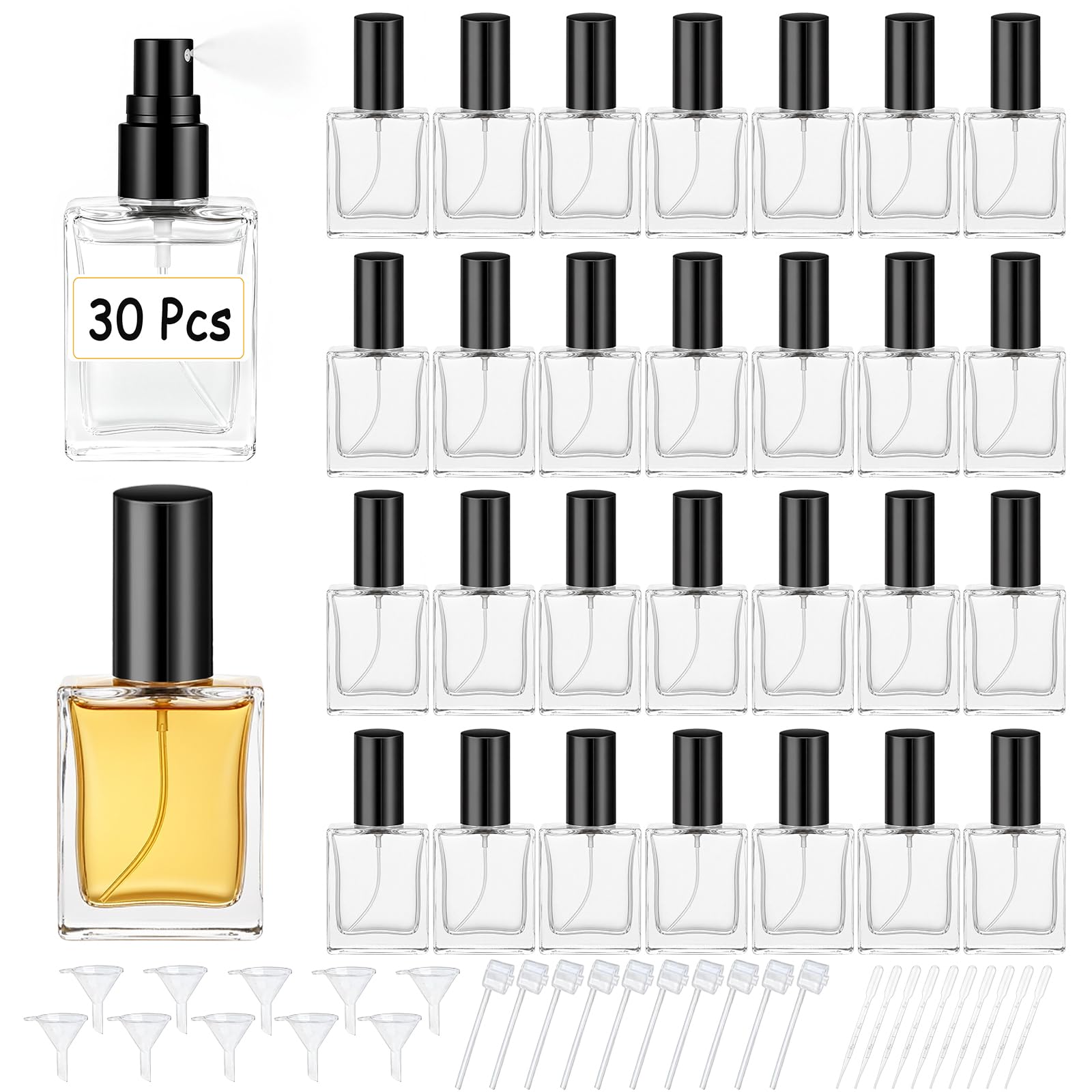 High quality 30 15ml clear gla - đánh giá và giá Perfume Fragrance Ingredients