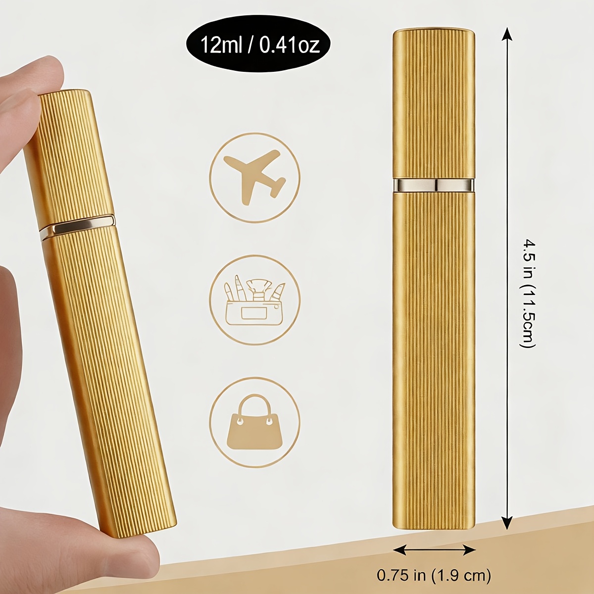 2-Piece Set, 12ml Refillable P - đánh giá và giá Perfume Fragrance Ingredients